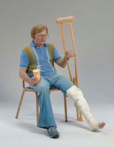 Man with Crutch