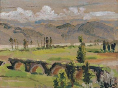 Valley at Orvieto, Italy