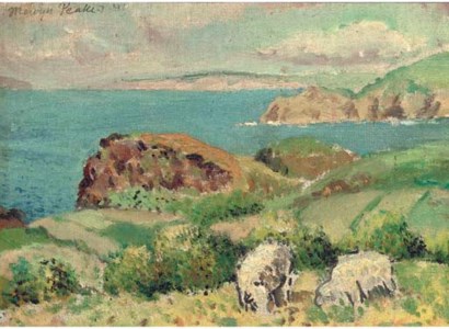 Cliffs along the coast, Sark