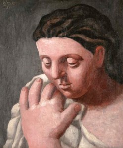 Pablo Picasso, Tête et main de femme