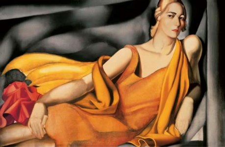 Tamara De Lempicka, Femme à la robe jaune