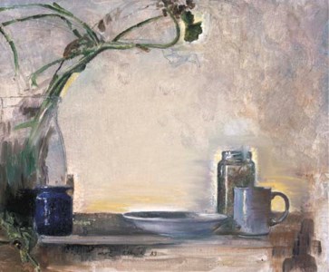 Still Life with Blue Vase