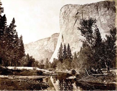 Tutokanula (the great chief) el Capitan, 3500 ft, Valley of Yosemite, No. 9, 1872