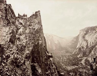 Valley of the Yosemite from Glacier Point, No. 33, 1872