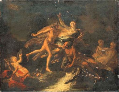Apollo and Daphne: a bozzetto
