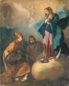 The Virgin in Glory with Saint Januarius and Saint Francis of Paola