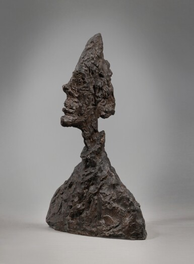 Alberto Giacometti, Buste (Tête tranchante) (Diego)