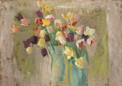 Tulips and Vases