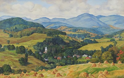 View of Pawlet, Vermont