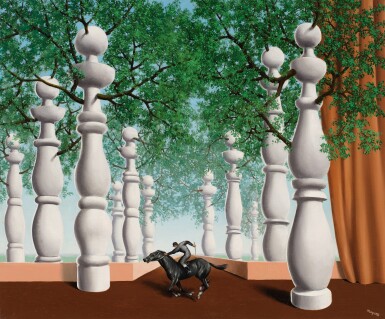 René Magritte, Le Jockey perdu