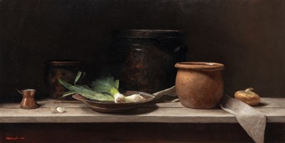 Leeks and Earthenware