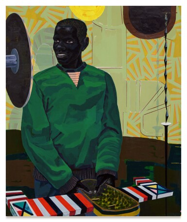Kerry James Marshall, Untitled (Mask Boy)