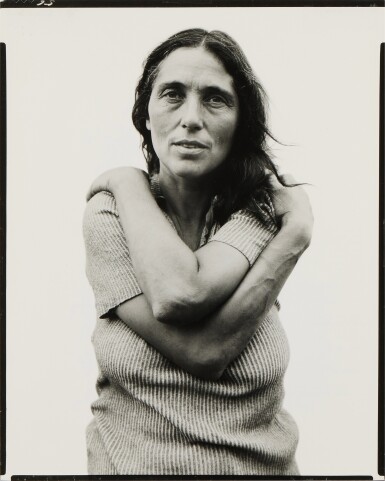 June Leaf, Sculptress, Mabou Mines, Nova Scotia, July 18, 1975