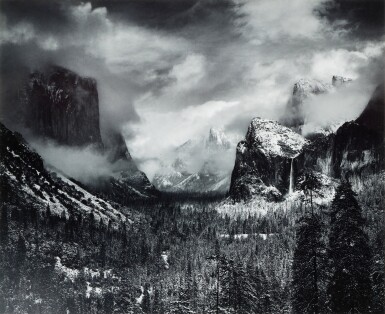 'Clearing Winter Storm, Yosemite National Park'