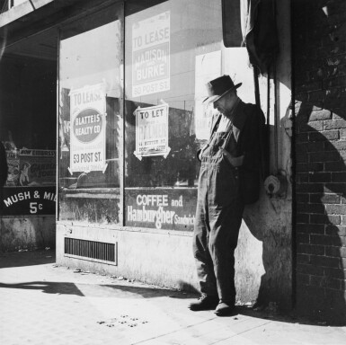 "Skid Row," Howard Street, San Francisco, California
