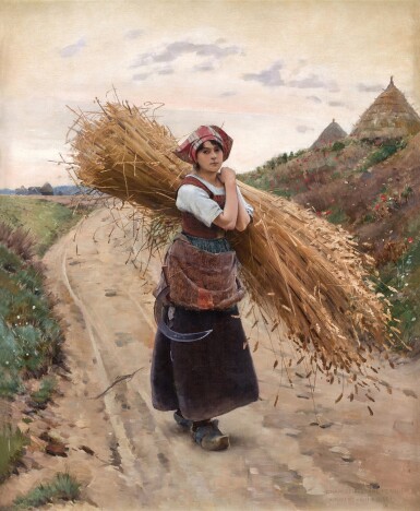 The Little Harvester, Auvers-sur-Oise (La Petite Moissonneuse, Auvers-sur-Oise)