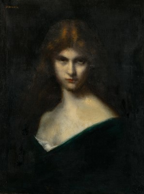 Jeune Fille à mi-corps