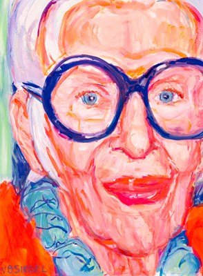 Portrait of Iris Apfel