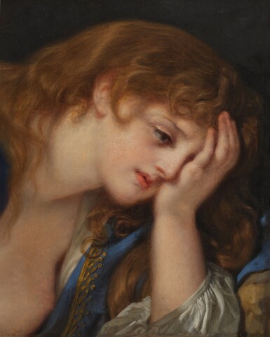 Head Study of a Woman with Blonde Hair