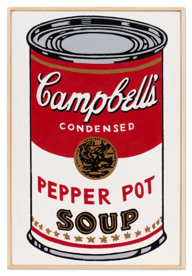 Andy Warhol 'Large Campbell's Soup Can, Pepper Pot,' 1964