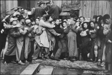 Sale of Gold  in the Last Days of the Kuomintang, Shanghai, China