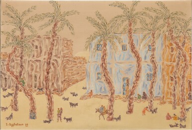 Untitled (La Maison Bleu) (The Blue House)