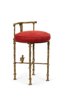 Tabouret coiffeuse à la harpie