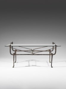 Diego Giacometti, La table berceau aux renards