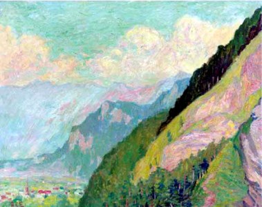 A view of Myringen, Switzerland