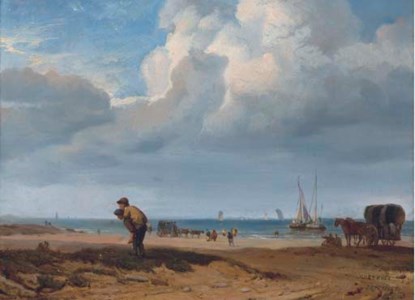 The beach at Trouville
