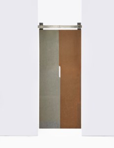 Porte coulissante, commande spéciale, créée pour l'appartement de Charlotte Perriand, rue Las Cases, Paris, 1986