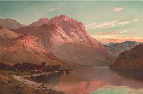 Inverlochy Castle at the foot of Ben Nevis