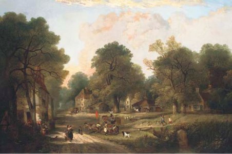 A village in the New Forest