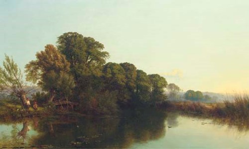 A summer's evening on the Thames