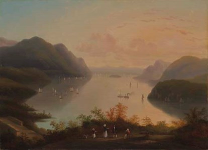 View of the Hudson River Near West Point