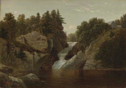 Waterfall at Norwich, Connecticut