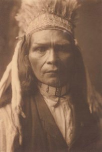 Nez Perc�� Warrior, 1905; Untitled (Warrior), c. 1905
