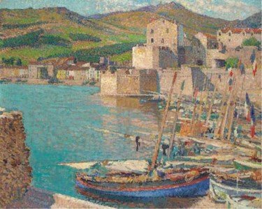 Henri Martin, Le port de Collioure