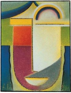 Alexej von Jawlensky, Abstrakter Kopf: Ostern