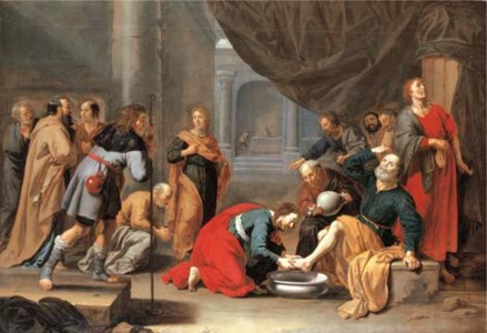 Christ washing the Disciples' feet