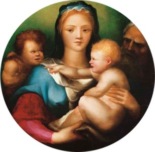 The Holy Family with Saint John the Baptist
