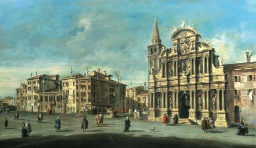 Francesco Guardi, View of Santa Maria Zobenigo, Venice