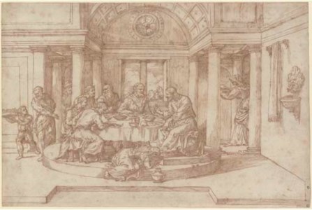 Christ in the house of Simon the Pharisee
