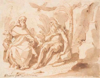 The Meeting of Saint Anthony Abbot and Saint Paul the Hermit