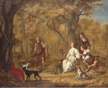 Diana and her Nymphs after the hunt