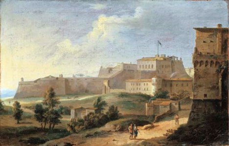 A view of a fortress