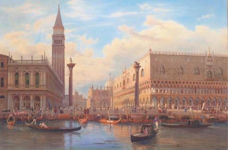 The Piazzetta, St Marks, and Doge's Palace, Venice