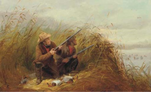 Duck Shooting with Decoys