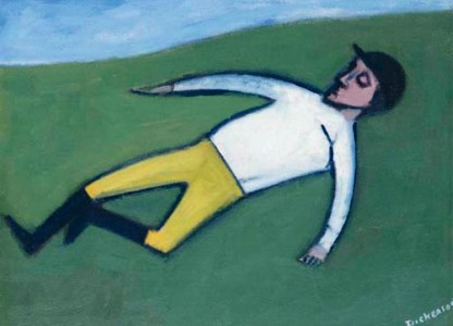 The Jockey (Homage to Degas)