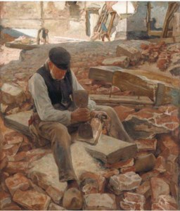 De steenbikker - The stone cutter
